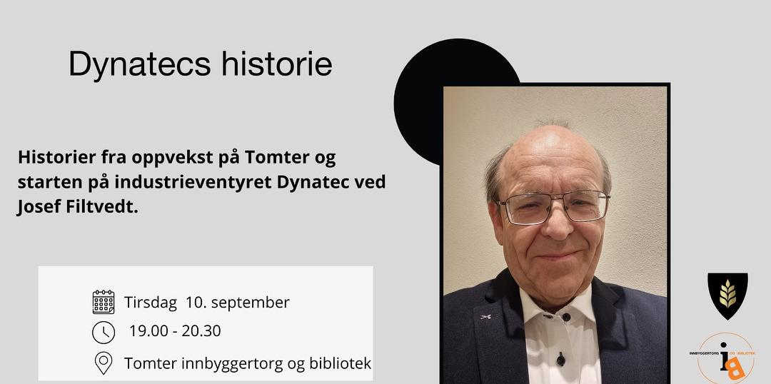 Bilde/illustrasjon for Foredrag om Dynatecs historie